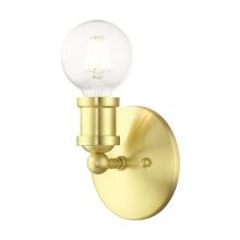  14420-12 - 1 Light Satin Brass ADA Single Vanity Sconce