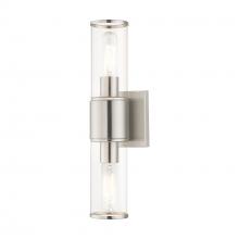  17142-91 - 2 Light Brushed Nickel Vanity Sconce