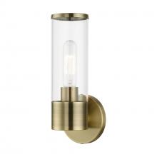  17281-01 - 1 Light Antique Brass ADA Single Sconce