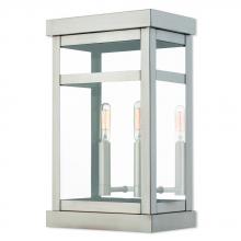  20705-91 - 2 Lt BN Outdoor Wall Lantern