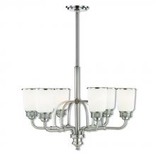  40027-91 - 6 Lt BN Chandelier