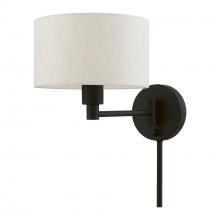  40940-04 - 1 Light Black Swing Arm Wall Lamp