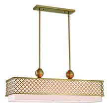  41106-33 - 9 Lt SG Linear Chandelier