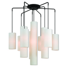  42657-07 - 9 Lt BZ Foyer Chandelier