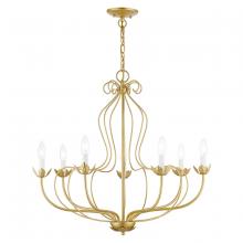  42907-33 - 7 Light Soft Gold Chandelier