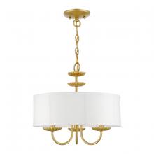  42983-33 - 3 Light Soft Gold Pendant Chandelier