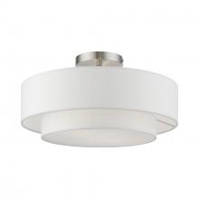  47153-91 - 2 Light Brushed Nickel Semi-Flush