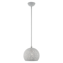  49181-80 - 1 Lt Nordic Gray Pendant