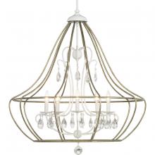  P400152-151 - Fleurette Collection Five-Light Chandelier