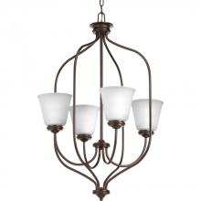  P3891-20 - Keats Collection Four-Light Foyer Chandelier