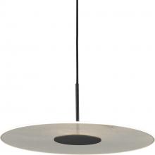  P500318-031-30 - Spoke LED Collection Matte Black Modern Style Hanging Pendant Light