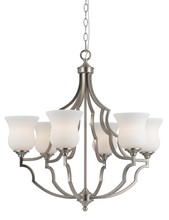  FX-3531/6 - 60Wx6 Barrie Metal 6 Lgt Chandelier