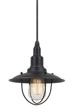  UP-1113-6-DB - 60W Allentown Metal Pendant