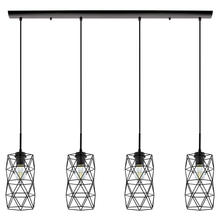  202359A - 4x25W Multi Light Pendant w/ Matte Black Finish