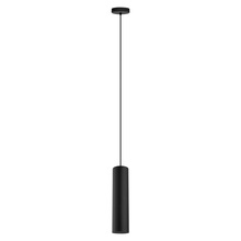  62557A - 1x40W Single Tube Pendant With Matte Black Finish