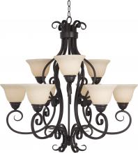  12207FIOI - Manor-Multi-Tier Chandelier