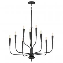  24819BK - Vela-Multi-Tier Chandelier