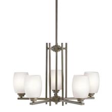  1896OZSL18 - Eileen™ 5 Light Chandelier with LED Bulbs Olde Bronze®