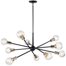  43119BK - Chandelier 10Lt