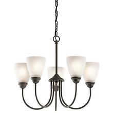  43638OZL18 - Chandelier 5Lt LED