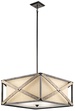  43776AVI - Cahoon™ 4 Light Convertible Pendant Anvil Iron