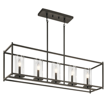  43995OZ - Linear Chandelier 5Lt