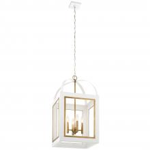  52029WHNBR - Large Foyer Pendant 4Lt