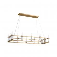  52492BNB - Linear Chandelier 12Lt