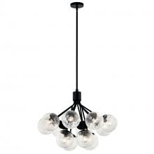  52701BK - Chandelier Convertible 12Lt