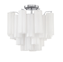  ADD-300-CH-WH_CEILING - Addis 4 Light Polished Chrome Semi Flush Mount