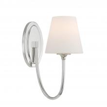  JUN-10321-PN - Juno 1 Light Polished Nickel Sconce