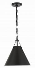  XAV-B8301-MK - Xavier 1 Light Matte Black Mini Pendant