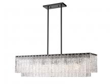  1943-42L-MB - 5 Light Linear Chandelier