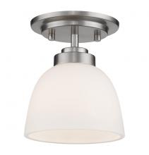  443F1-BN - 1 Light Flush Mount