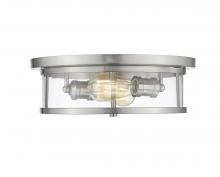  462F14-BN - 2 Light Flush Mount