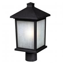  507PHB-BK - 1 Light Outdoor Post Mount Fixture