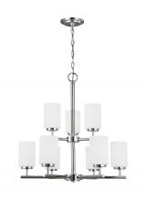  31162EN3-05 - Nine Light Chandelier