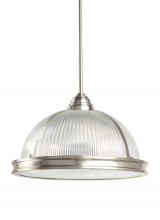  65062EN3-962 - Pratt Street Prismatic Three Light Pendant