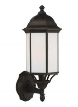  8838751EN3-71 - Sevier traditional 1-light LED outdoor exterior medium uplight outdoor wall lantern sconce in antiqu