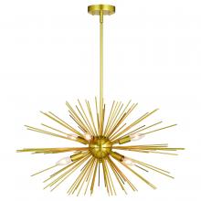  P0366 - Nikko 26-in. 6 Light Pendant Gold