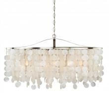  P0140 - Elsa 5L Linear Chandelier Satin Nickel