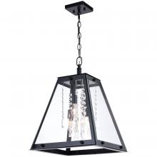  P0323 - Tremont 15 in. W 4 Light Pendant Matte Black