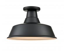  RCLWF14-SB - R Series 1-Light Classic Warehouse Shade Satin Black