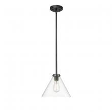  8141-MB - Aliza 1-Light Pendant light Matte Black