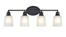  2804-MB - Amberle 4-Light Vanity Matte Black