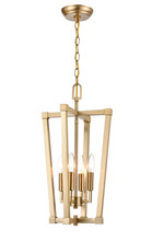  9124-MG - 4-Light Pendant light Modern Gold