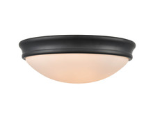  5223-MB - 2-Light Flushmount Ceiling Light Matte Black