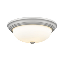  4905-SN - 3-Light Flushmount Ceiling Light Satin Nickel