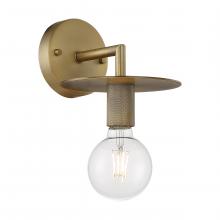  60/7241 - Bizet - 1 Light Sconce with- Vintage Brass Finish