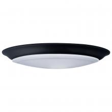  62/1814 - 10 inch; LED Disk Light; 5-CCT Selectable 27K/3K/35K/4K/5K; Black Finish